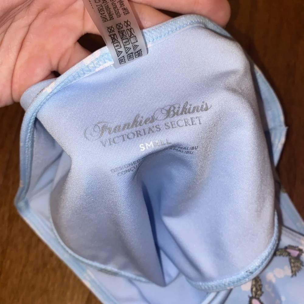 NWOT FRANKIES BIKINIS Estella Bikini Bottom- baby blue